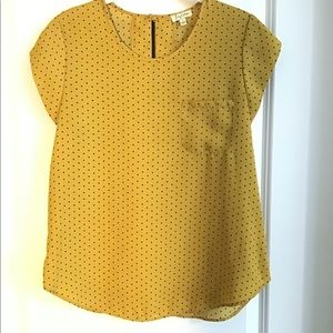 LILY WHITE | Marigold Polka Dot Top